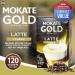 SOL 120pk (12 x 10pk) Mokate Coffee Sachets Latte Classic Sachet Coffee Sticks Instant Coffee Sachets Individual Coffee Sachets Coffee Sachets Individually Wrapped Coffee Sachet + Stickers - Buy Online on GoSupps.com