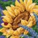 Dimensions Sunflower & Ladybug Needlepoint Kit - Floral Design, 5x5 - Buy Online on GoSupps.com