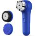 Buy N graCoola 3.0 Spinning & V-Sonic Face Scrubber | Waterproof Rechargeable Facial Cleansing Brush | 3 Brushes 3 Intensities 2 Action Modes - Perfect for Men & Women - International Shipping - Buy Online on GoSupps.com