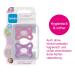 MAM Comfort Schnuller 2 Set | Lightweight Silicone Pacifiers for Newborns | 0+ Months | Pink/Purple | Soft MAM Skinsoft & Pacifier Box - Buy Online on GoSupps.com