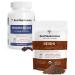 Real Mushrooms Vitamin D2 Zinc (120ct) and Reishi Organic Powder (45 Servings) Bundle with Chaga - Natural Support for Immunity Better Sleep and Relaxation - Vegan Gluten Free Non-GMO
