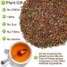 Plant Gift Peppermint Rooibos Tea Oganic Fruit Herbal Tea All Natural Flavors Loose Leaf Non GMO Vegan Tea Bags Into Iced Tea & Hot Tea 70G/2.5oz - Buy Online on GoSupps.com