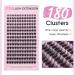 180PCS Wispy 3D Cluster Lashes - Fluffy Volume Faux Mink Eyelash Extensions (8-16mm Mixed) for Stunning Eyes | International Shipping Available - Buy Online on GoSupps.com