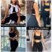 TWFRHC Women's Ribbed Tank Seamless Gym Set - High Waist Yoga Shorts - Black - Large - Buy Online on GoSupps.com