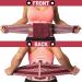 Feel Recovery Back Bandage - Adjustable Support Belt for Men & Women | Relief for Sciatica Herniated Disc & Lower Back Pain | Ideal for Work & Sports (S Bordeaux) - Buy Online on GoSupps.com