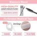 Lyon Lash 4x100 Pack Eyelash Extension Kit: Under Eye Gel Pads, Mascara Brushes, Applicators, Glue Ring Holder, Medical Tapes - Buy Online on GoSupps.com