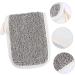 HAPINARY 5pcs Flip Soap Foam Net Scrub Exfoliating Bags Bath Accessory Foaming Pouches Khaki Cotton Linen - Buy Online on GoSupps.com