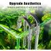FZONE Stainless Steel Aquarium Lily Pipe 16/22mm - Filter Inlet & Outlet for Plant Tank with Acrylic Fixer - Buy Online on GoSupps.com