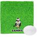 YouCustomizeIt Personalized Cow Golfer Washcloth
