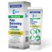 Globe Pain Relieving Cream Plus 4% Lidocaine Maximum Strength Numbing Relief Fast Acting Topical Therapy for Muscle Aches Joint Pain Backache Neck Pain Soreness Sprains & Spasms Unscented 3oz 3 Ounce