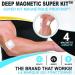 Serenity2000 Deep Magnetic Therapy Spot Magnet Super Kit - Contains 4 Powerful Magnets, 10,000 Gauss Per Magnet 4 Count (Pack of 1)
