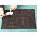 OISAKLD EVA Foam Sheet 2mm Black - 13.7 x 39 - 74 kg/m Density for Crafting and Cosplay - Buy Online on GoSupps.com