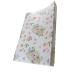 The Gilded Bird Wedge Baby Changing Mat w/Raised Sides Change Pad 69cm x 44cm Extra Thick Wipeable (Orange Bloom -White) Orange Bloom - White