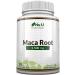 Maca Root Capsules 2500mg - 250mg of Maca Root per Capsule - 180 Vegan Capsules - 6 Month Supply - Maca Root Extract Supplement for Men & Women - Made in The UK