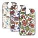 Newthinking 3 Pack Adult Bibs for Eating, Adult Bibs with Crumb Catcher, Washable and Reusable Clothing Protectors for Adult, Elderly and Disabled