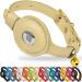 Oopsdoggy Airtag cat collar made of leather with bells not tearable with Apple Airtag holder light GPS pet stream collar for girls boys cats small dogs puppies (beige)