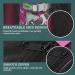 Soudittur Roller Skate Bag | Adjustable Shoulder Strap | Breathable & Water-Proof | High Capacity Ice Skate Bag for Kids and Adults | Pink - Buy Online on GoSupps.com