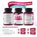 Ahete NAD Supplement for Women and Men - NAD Plus Immune Support Supplements - 550 mg of 95% Pure Advanced Liposomal NAD+ Nicotinamide Riboside with PQQ and L-Ergothioneine - 90 Capsules 3 Packs - Buy Online on GoSupps.com