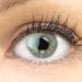 Glamlens Keira Green Contact Lenses - Strongly Covering Natural Green | Colored Silicone Hydrogel | 1 Pair -3.00 Diopters | International Shipping - Buy Online on GoSupps.com