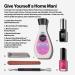 Cutex Gel Nail Polish Remover - Ultra-Powerful Formula for Glitter & Dark Colors - 6.76 Fl Oz (Paraben-Free, Pack of 1) - Buy Online on GoSupps.com