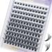 Lash Clusters DIY Eyelash Extensions 120 Clusters Lashes C Curl LASH Individual Eyelash Clusters Extensions Wispy Lashes Cluster DIY at Home by MAEXUS (0.07MM W11L 8mm-16mm mix)