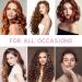 Pretfy 3 Barrels Hair Curler 25mm - Adjustable Temperature Mermaid Wand Beach Waves Curling Iron for Medium Long Hair - Buy Online on GoSupps.com