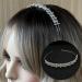 Bride Headband Rhinestones Crystal Hair Bands Bridal Wedding Headbands Bridesmaid Flower Girl Elegant Hair Accessories Prom Party Birthday Celebration Hairband for Women & Girls - Buy Online on GoSupps.com