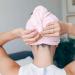 Buy Easy to Use Super Absorbent Microfiber Hair Turban - Pink | International Shipping Available - Buy Online on GoSupps.com