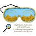 Breakfast at Tiffany's Audrey Hepburn Sleep Mask Set with Ear Plugs - Holly Golightly Replica Eye Mask with Silk Material and Eyelashes - Buy Online on GoSupps.com