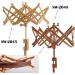 Hand Operated Wooden Yarn Swift Umbrella Winder | Knitting Tool Holder for Wool and Yarn | 24 Inch SW-2045 - Buy Online on GoSupps.com