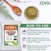 Zenia 100% Pure Henna Powder 100g | Orange-Red Hair Color from Rajasthan | Triple Sifted, No Chemicals - Buy Now! - Buy Online on GoSupps.com