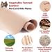 Full Grain Vegetable Tanned Leather Cowhide 8-9 oz 2PCS 6x12 for Tooling & Carving - Buy Online on GoSupps.com