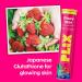 PLIX Glowy Skin 500mg Glutathione Supplement with Hyaluronic Acid Vitamin C E & Berries | 60 Effervescent Tablets Strawberry Flavor 60 Tablets (Pack of 4) - Buy Online on GoSupps.com