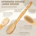 Long Handle Back Scrubber & Body Brush Set for Adults - Dual-Sided Wet/Dry Exfoliating Skin Care Tool - Buy Online on GoSupps.com