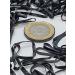 700 PCS Black Small Hair Elastic Bands for Hair - Elastic Hair Bands for Styling - Buy Online on GoSupps.com