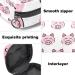 Menstrual Bag with Zipper for Women & Girls - Cute Pig Head Design | International Shipping Available - Buy Online on GoSupps.com