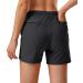 G Gradual Women's Black 5 Hiking Cargo Shorts - Quick Dry Athletic Shorts with Pockets for Golf, Workout & Walking - Size Large - Buy Online on GoSupps.com