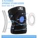 NEENCA Adjustable Compression Knee Brace with Side Stabilizers & Gel Pads - Joint Pain Relief and Injury Recovery - Medium Size - Buy Online on GoSupps.com