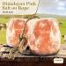 Natural Himalayan 2-3Kg Salt Lick/Natural Minerals Block With Rope for Horses Deer Goats Elk Rabbits Livestock & All Animals Pink Salt Natural Mineral (2-Pack) - Buy Online on GoSupps.com