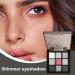 Black Smokey Eyeshadow Dark Eyeshadow Palette silver gray color eyeshadow palettes Blendable 9 colors highly pigmented long lasting for midnight masquerade - Buy Online on GoSupps.com