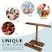 DreamToyz Ring Toss Game for Adults - Handmade Wooden Hooks - Fast-paced Indoor/Outdoor Interactive Game - 15.7 x 13 Large Size - Brown - Buy Online on GoSupps.com