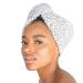 Kitsch Microfiber Hair Towel Wrap - Super Absorbent & Ultra Soft Hair Turban for Drying Wet Hair - Easy Twist Hair Towel - After Spa Hair Towel in Micro Dot Design - Buy Online on GoSupps.com