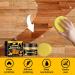 Furniture Beeswax Polish 80g Portable Wood Furniture Cleaner Polish | Flexible Beeswax Furniture Polish Restorer Furniture Cleaner and Polish for Wood Doors Chairs Floors Besreey - Buy Online on GoSupps.com