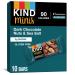 KIND Minis, Dark Chocolate Nuts & Sea Salt, 7 Ounce (Pack Of 1) 10 Bars