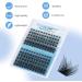 GEMERRY D Curl Cluster Lashes 144pcs - 0.07mm 8-16mm Mix | DIY Wide Stem Natural Lashes - B04 - Buy Online on GoSupps.com