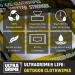 UltraGrime Outdoor XXL Biodegradable Wipes 80 Thick Wipes - Multi Purpose Wipes - Cleaning Wipes Heavy Duty Wipes - Multi Surface Wipes Wet Hand Wipes Heavy Duty Hand Cleaner - Buy Online on GoSupps.com