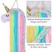 Unicorn Hair Clip Organizer for Girls Unicorn Castle Wall Hanging Decor Baby Hair Bow Holder - Buy Online on GoSupps.com