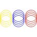 American Challenge Agility Speed Rings Set - Improve Speed, Footwork & Coordination - Buy Online on GoSupps.com