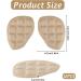6 Pairs Metatarsal Pads for Women | Anti-Slip Ball of Foot Cushions for Pain Relief & Bunion Support - Buy Online on GoSupps.com