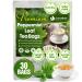Lavendium Premium 30 Peppermint Tea Bags 100% Natural & Pure Peppermint Leaves. Loose Leaf Peppermint Herbal Tea. Peppermint Leaf Tea. No Sugar No Caffeine No Gluten Vegan.